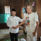 Dojid, warga Kampung 5 Sekayu, mengaku sangat senang mendapat kunjungan dari Sekretaris Daerah (Sekda) Kabupaten Musi Banyuasin (Muba) Apriyadi Mahmud