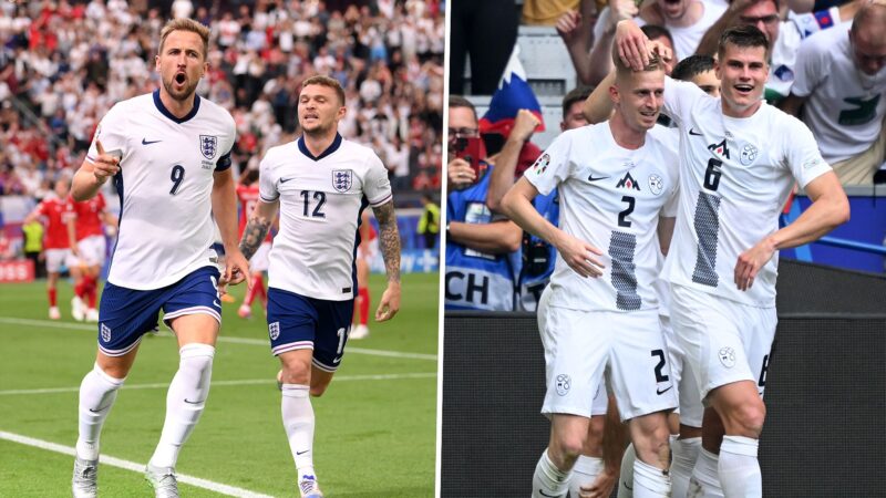 Inggris vs Slovenia