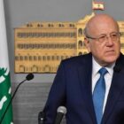 Perdana Menteri Lebanon Najib Mikati mendesak Israel untuk menghentikan 