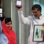 Malala Yousafzai memenangkan Hadiah Nobel Perdamaian pada tahun 2014