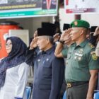 Upacara yang dipimpin oleh Pj Bupati Muba H Sandi Fahlepi selaku Pembina, Upacara tersebut mengambil tema “Pancasila Jiwa Pemersatu Bangsa Menuju Indonesia Emas 2045”