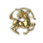 This unique Zodiac design by artist Jeff Bartels 