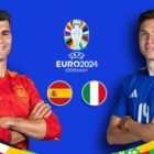 Álvaro Morata dari Spanyol dan Federico Chiesa dari Italia, Spanyol vs Italia, Jumat (21/06), Pukul 02.00 WIB
