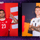 Swiss VS Jrrman di Frankfurt pada Senin (24/06) Pukul 02.00 WIB dini hari nanti.