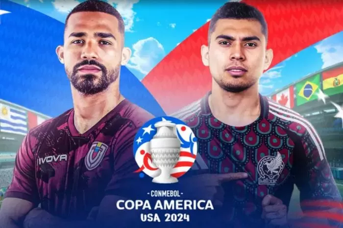 Venezuela vs Meksiko, di SoFi Stadium pada hari Kamis, 27 Juni 2024, Pukul 08.00 WIB