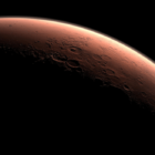 Daybreak at the Gale Crater on Mars where organic material was found Photo: NASA/JPL-Caltech/MSSS