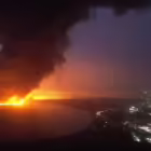  Israeli airstrike in Hodeidah, Yemen, July 20, 2024. Houthi Media Centre/Handout via REUTERS