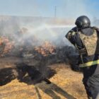 The consequences of the shelling of an enterprise in Kupiansk district on July 11 (facebook.com/DSNSKHARKIV)