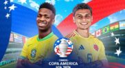 Brasil menghadapi Kolombia pada hari Rabu, 03 Juli 2024, Kick off Pukul 08.00 WIB