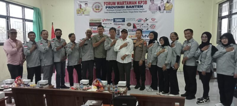 Forum Wartawan Kawasan Pusat Pemerintahan Provinsi Banten (FW-KP3B) adakan acara pelatihan jurnalis