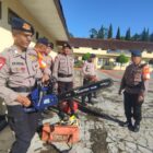 1 SST SAR Kompi 2 Batalyon B Pelopor Sat Brimob Polda Jabar melaksanakan siaga SAR di Mako Cikole Batalyon B Pelopor, Senin (8/7/2024)