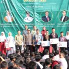 Sebanyak 540 siswa baru dari kelas 7 mengikuti sosialisasi gerakan simpanan pelajar dalam rangka memperingati Hari Menabung Indonesia yang diinisiasi oleh Otoritas Jasa Keuangan (OJK) Jawa Barat