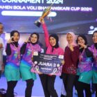 Zona Priangan berhasil meraih gelar runner-up dalam Turnamen Volley Ball Qualification 2024 yang berlangsung di GOR Jalak Harupat, Kabupaten Bandung