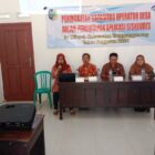 Narasumber dari Tim Pembinaan dan Pengawasan Intern (TPPI) Kabupaten Tulungagung serta Camat Tanggunggunung