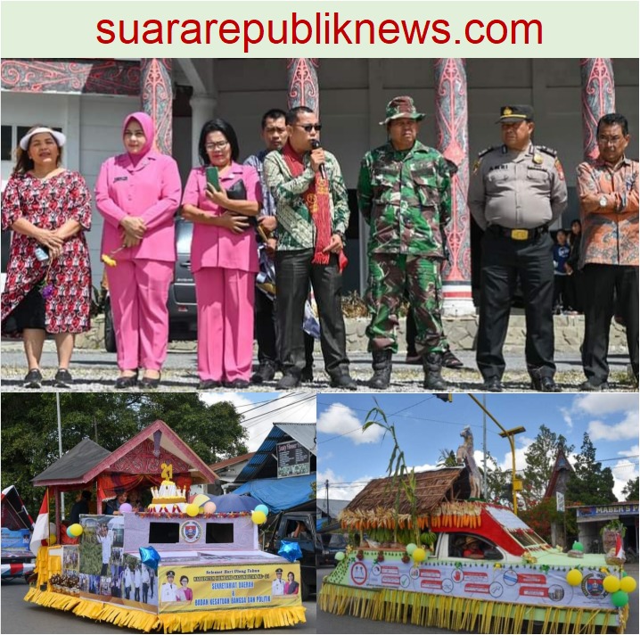 Dalam rangka menyambut Hari Ulang Tahun (HUT) ke-21 Kabupaten Humbang Hasundutan (Humbahas), diadakan Karnaval Mobil Hias yang mengitari kota Doloksanggul pada Jumat, 26 Juli 2024