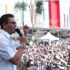 KPU Kabupaten Bandung mengemas kegiatan sosialisasi dalam bentuk olahraga dengan tema 