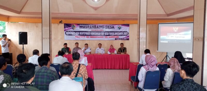 Pada hari Rabu (31/07/2024), pemerintah Desa Ngepoh, Kecamatan Tanggunggunung, menggelar kegiatan penetapan dan pembahasan RKP Desa