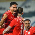 Borneo FC kalahkan Persib Bandung 1-0 di Piala Presiden 2024. (ANTARA FOTO/RAISAN AL FARISI)

