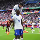 Sontekan Randal Kolo Muani di menit ke-85 mengenai Vertonghen dari belgia dan menjadikan gol kemenangan bagi Prancis 