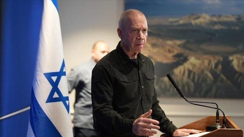 Menteri Pertahanan Israel Yoav Gallant, Foto: Anadolu