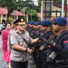 Markas Polda Maluku di Tantui, Kota Ambon, menjadi saksi kedatangan Kepala Kepolisian Daerah Maluku yang baru, Irjen Pol Drs. Eddy Sumitro Tambunan, M.Si.