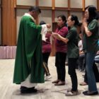 Hari kedua kegiatan rekoleksi DPP, Ketua Wilayah, dan Ketua Lingkungan Gereja Katolik Kristus Raja Karawang berlangsung di gedung Bumi Silih Asih (BSA)