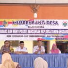 Kecamatan Tanggunggunung, mengadakan Musrenbangdes pada 07 Agustus 2024 dengan tema 