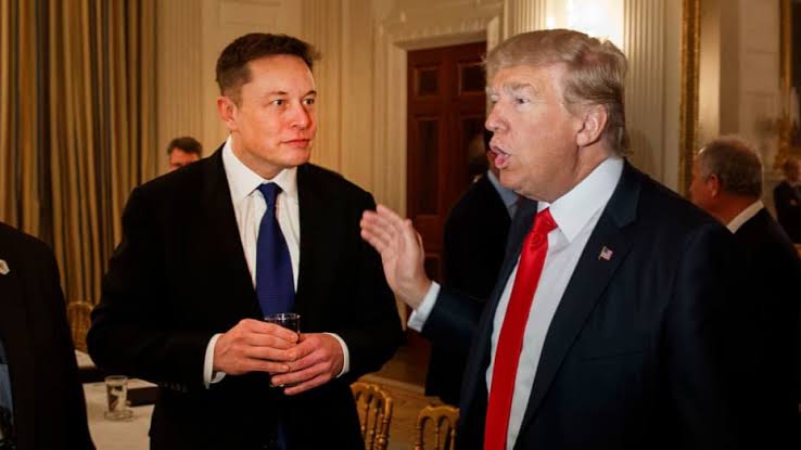 Elon Musk dan Donald Trump