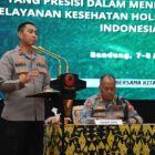 Wakapolda Jabar Brigjen Pol Bariza Sulfi membuka Rapat Kerja Teknis (Rakernis) Bid Dokkes Polda Jabar Tahun Anggaran 2024. Acara yang bertempat di Grand Pasundan Convention