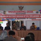 Musrenbang Desa dalam rangka membahas dan menyepakati rancangan RKP Desa tahun anggaran 2025