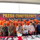  Jajaran Satuan Reserse Narkoba (Satresnarkoba) Polresta Cirebon berhasil mengungkap 21 kasus peredaran gelap narkoba jenis sabu-sabu dan obat keras terbatas (OKT) 