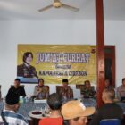 ajaran Polresta Cirebon mengadakan kegiatan Jum'at Curhat pada Jumat (9/8/2024)