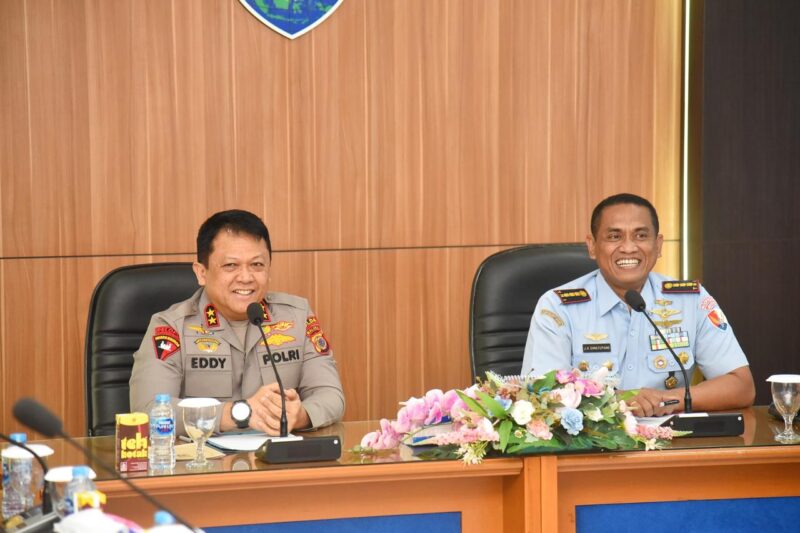 Kepala Kepolisian Daerah (Kapolda) Maluku, Irjen Pol Drs. Eddy Sumitro Tambunan, M.Si, kembali mengadakan kunjungan silaturahmi dengan unsur Forum Koordinasi Pimpinan Daerah (Forkopimda) Maluku