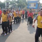 Dalam rangka memeriahkan Hari Ulang Tahun (HUT) Kemerdekaan Republik Indonesia ke-79, Polres Lebak, Polda Banten, mengadakan Lomba Kegiatan Hiburan Rakyat yang berlangsung di Lapangan Mapolres Lebak pada Jumat (16/08/2024)