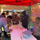 Ratusan personel Polresta Cirebon menjalani tes urine pada Kamis (15/8/2024), dalam kegiatan yang berlangsung di Masjid Syarif Hidayatullah, Aspol Kaliwadas. Tes ini diikuti oleh seluruh personel Satresnarkoba Polresta Cirebon