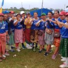 Tim PKK Lumban Sialaman berhasil meraih juara III setelah menundukkan Tim PKK Sihonongan dalam pertandingan yang berlangsung sengit dan penuh drama di Lapangan Merdeka Pearung, Kecamatan Paranginan, Kabupaten Humbang Hasundutan