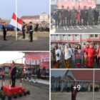 Bupati Humbang Hasundutan Dosmar Banjarnahor, SE mengunjungi pelaksanaan Peringatan HUT ke-79 Kemerdekaan RI di Kecamatan Pollung yang dilaksanakan di Lapangan Kantor Camat Pollung