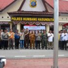 Bupati Humbang Hasundutan menghadiri Gelar Pasukan Operasi Mantap Praja Toba 2024 dan Deklarasi Pilkada Damai di Mapolres Humbang Hasundutan, Senin 19 Agustus 2024.