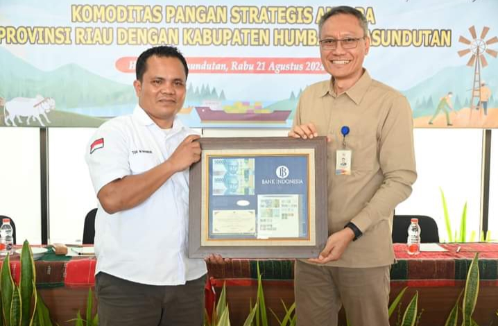 Tim Pengendalian Inflasi Daerah (TPID) Provinsi Riau dan Kabupaten Siak menjalin kerjasama perdagangan dengan Kabupaten Humbahas