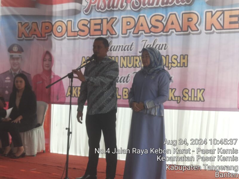 Acara serah terima jabatan di area Polisi Sektor Pasar Kemis, menjadi momentum penting dalam rangka silaturahmi serta pertanggungjawaban antara dua perwira yang memimpin institusi kepolisian, khususnya di wilayah Pasar Kemis