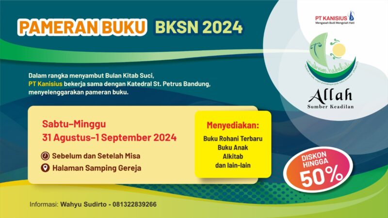 Di Bandung, bazar ini akan berlangsung di halaman Gereja Katedral St. Petrus selama dua hari, yaitu Sabtu, 31 Agustus 2024, hingga Minggu, 1 September 2024