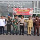 Kapolres Lebak Polda Banten, AKBP Suyono, SIK, memimpin Apel Gelar Pasukan dan Simulasi Sistem Pengamanan Kota (Sispamkota)
