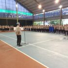 Menjelang perayaan hari jadi ke-76 Polisi Wanita (Polwan), Polda Maluku mengadakan apel gabungan dan penegakan disiplin kepada seluruh Polwan yang dilaksanakan di gedung sport center, Mapolda Maluku, Kota Ambon, pada Selasa (27/8/2024)
