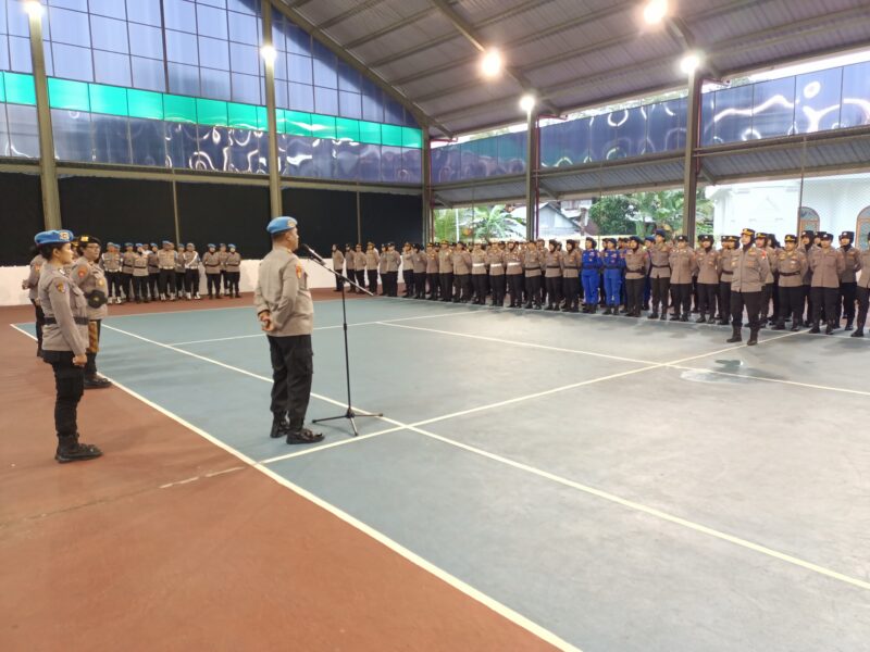 Menjelang perayaan hari jadi ke-76 Polisi Wanita (Polwan), Polda Maluku mengadakan apel gabungan dan penegakan disiplin kepada seluruh Polwan yang dilaksanakan di gedung sport center, Mapolda Maluku, Kota Ambon, pada Selasa (27/8/2024)