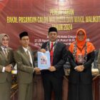 Pasangan calon (Paslon) Wali Kota dan Wakil Walikota Cilegon, H. Isro Mi'roj dan Nurrotul Uyun (ISUN), secara resmi mendaftarkan diri di Kantor Komisi Pemilihan Umum Daerah (KPUD) Cilegon pada hari Rabu, 28 Agustus 2024