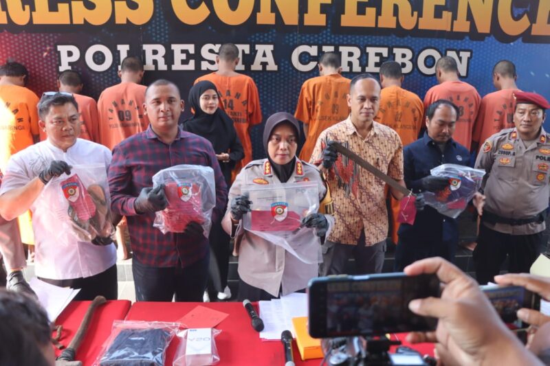 Kapolresta Cirebon, Kombes Pol Sumarni, S.I.K, S.H, M.H, memberikan keterangan resmi mengenai keberhasilan ini pada Jumat (30/8/2024)