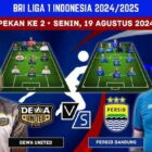 Dewa United vs Persib Bandung