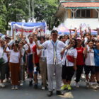 SMP Santo Mikael Cimahi menggelar lanjutan perayaan HUT ke-73 yang berlangsung di halaman belakang sekolah dengan dihadiri ratusan peserta didik, guru, orang tua, serta tamu undangan