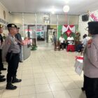 Sabtu, 31 Agustus 2024, personel dari Polda Maluku kembali menjalankan tugasnya dengan mengamankan jalannya proses pemeriksaan kesehatan bagi pasangan calon gubernur dan wakil gubernur Maluku yang berlangsung di RSUD dr. M. Haulussy, Kota Ambon