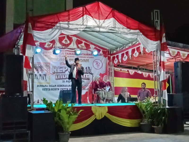 Dalam rangka memperingati Hari Ulang Tahun (HUT) Kemerdekaan Republik Indonesia yang ke-79, Pengurus RW 08 Perumahan Taman Kintamani menggelar Malam Puncak Perayaan HUT RI